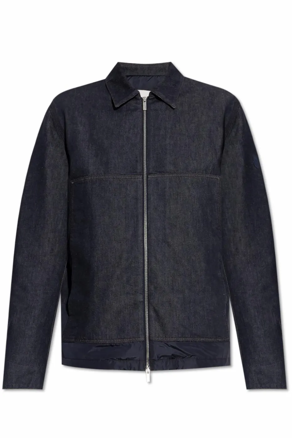 Moncler GRANATOWY Kurtka jeansowa