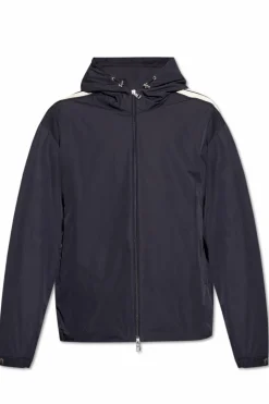 Moncler GRANATOWY Kurtka `Olan`