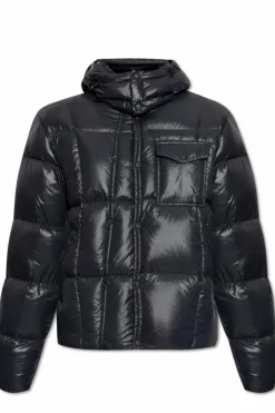 Moncler GRANATOWY Kurtka puchowa `Serfano`
