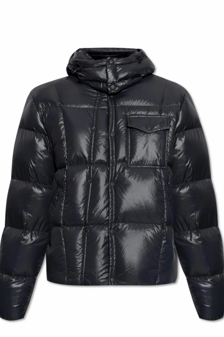 Moncler GRANATOWY Kurtka puchowa `Serfano`