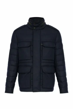 Moncler GRANATOWY Kurtka puchowa `Munt`