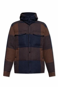 Moncler GRANATOWY Kurtka puchowa `Ladurns`