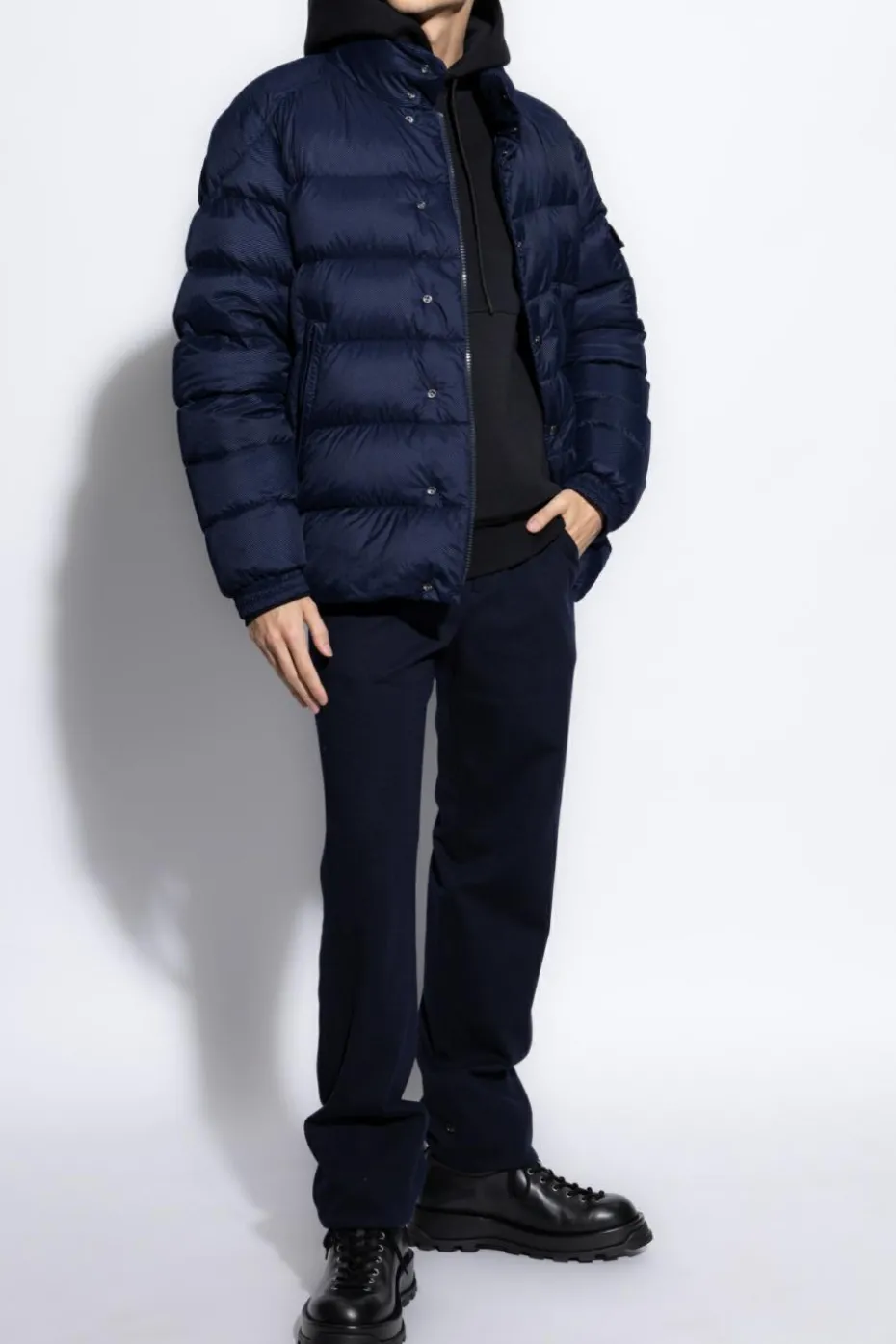 Moncler GRANATOWY Kurtka puchowa `Lule`