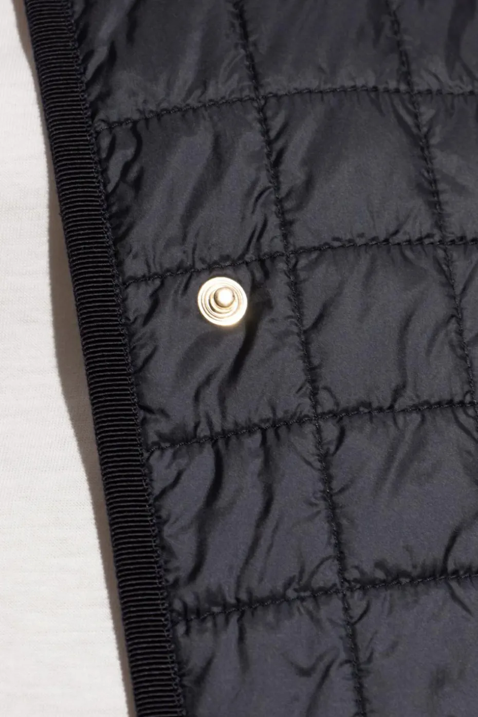 Moncler GRANATOWY Płaszcz `Gourdon`