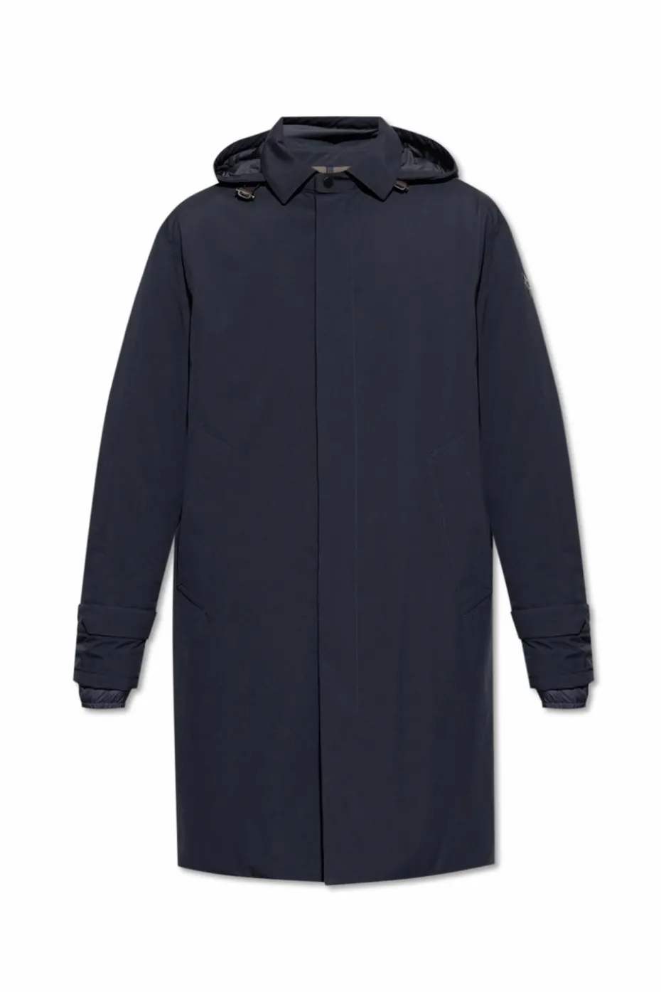 Moncler GRANATOWY Płaszcz `Larezila`