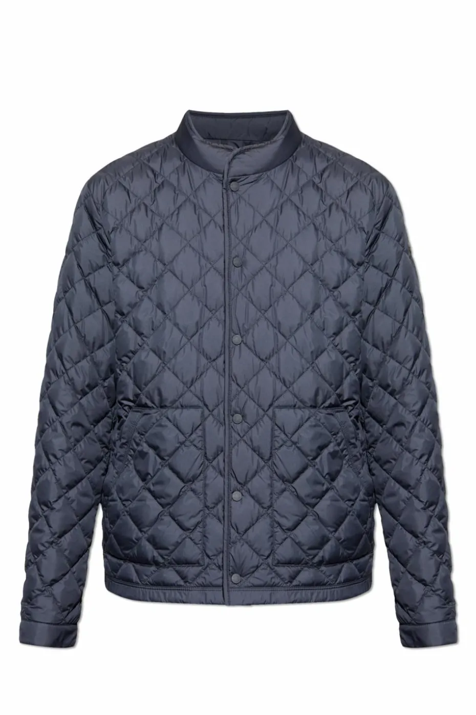 Moncler GRANATOWY Pikowana kurtka `Oise`