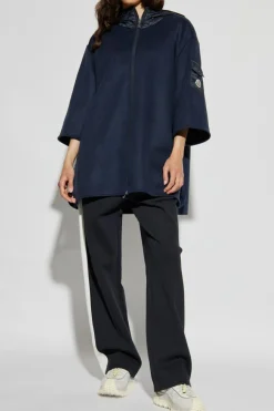 Moncler GRANATOWY Poczno `Cape`
