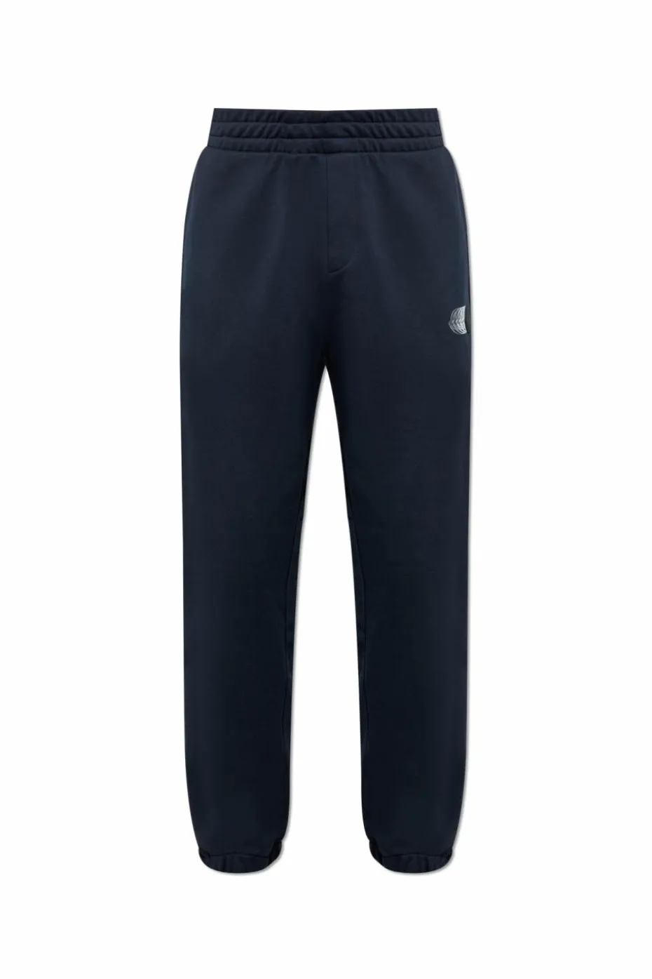 Moncler GRANATOWY Spodnie dresowe