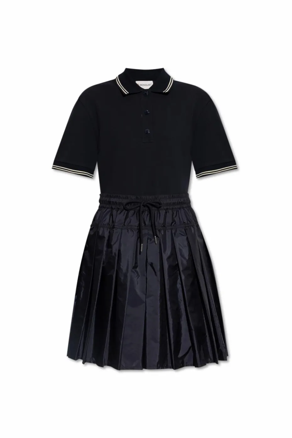 Moncler GRANATOWY Sukienka polo