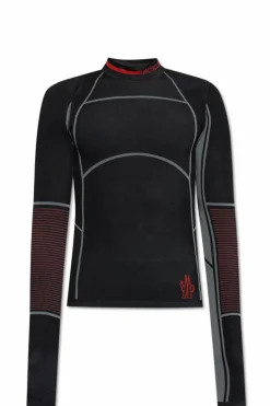 Moncler Grenoble CZARNY MONCLER GRENOBLE PERFORMANCE & STYLE