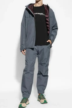 Moncler Grenoble GRANATOWY MONCLER GRENOBLE DAY-NAMIC
