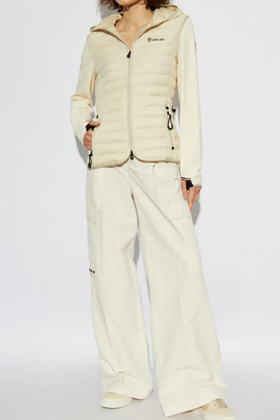 Moncler Grenoble kremowy MONCLER GRENOBLE DAY-NAMIC