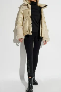 Moncler Grenoble kremowy Kurtka puchowa `Esquele`