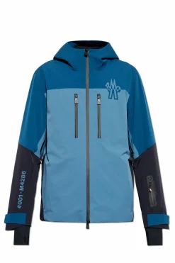 Moncler Grenoble NIEBIESKI MONCLER GRENOBLE HIGH PERFORMCE