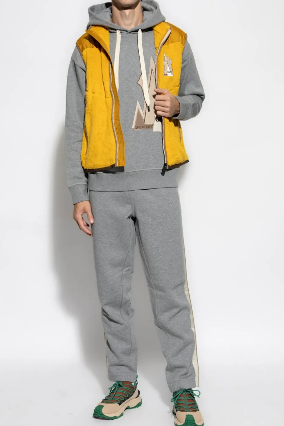 Moncler Grenoble SZARY MONCLER GRENOBLE DAY-NAMIC