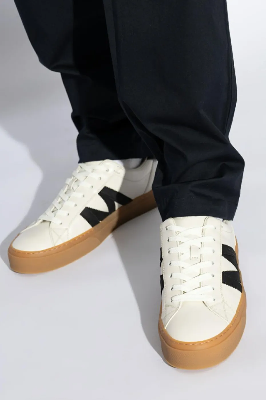 Moncler kremowy Buty sportowe `Monaco2`