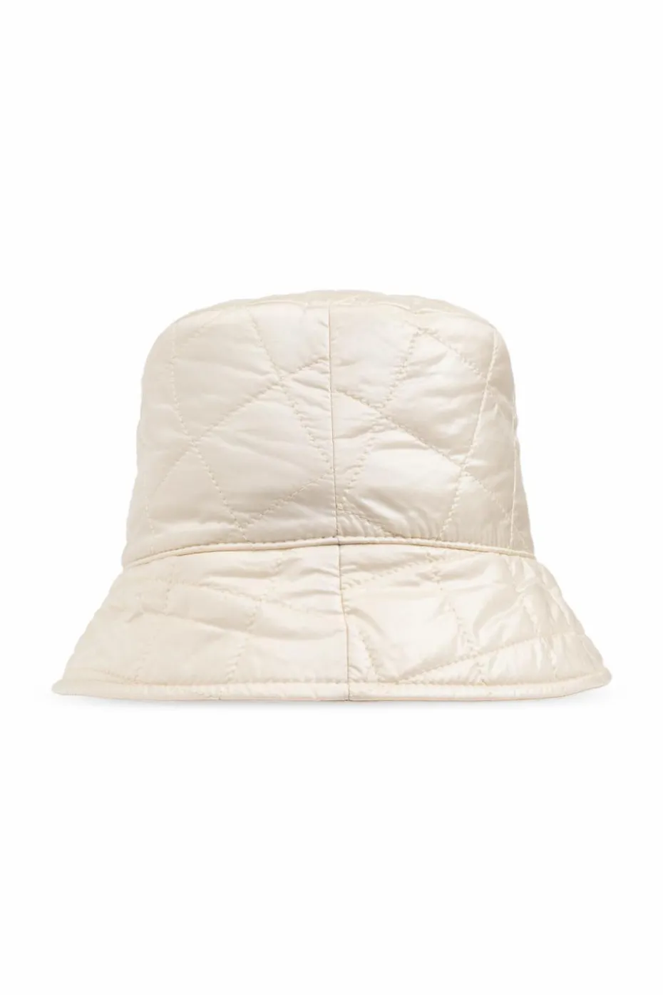 Moncler kremowy Kapelusz z logo