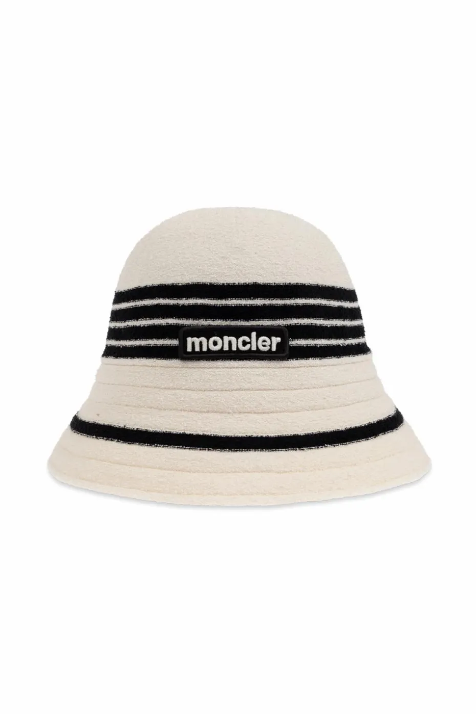 Moncler kremowy Kapelusz z logo