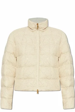 Moncler kremowy Kurtka puchowa `Thoirys`