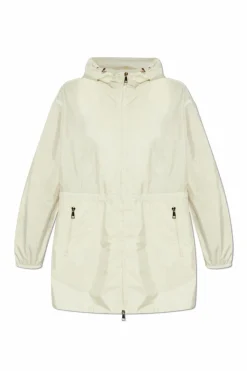 Moncler kremowy Parka `Wete`
