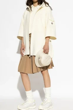 Moncler kremowy Poczno `Cape`