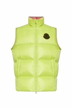 Moncler neonowy Puchowa kamizelka