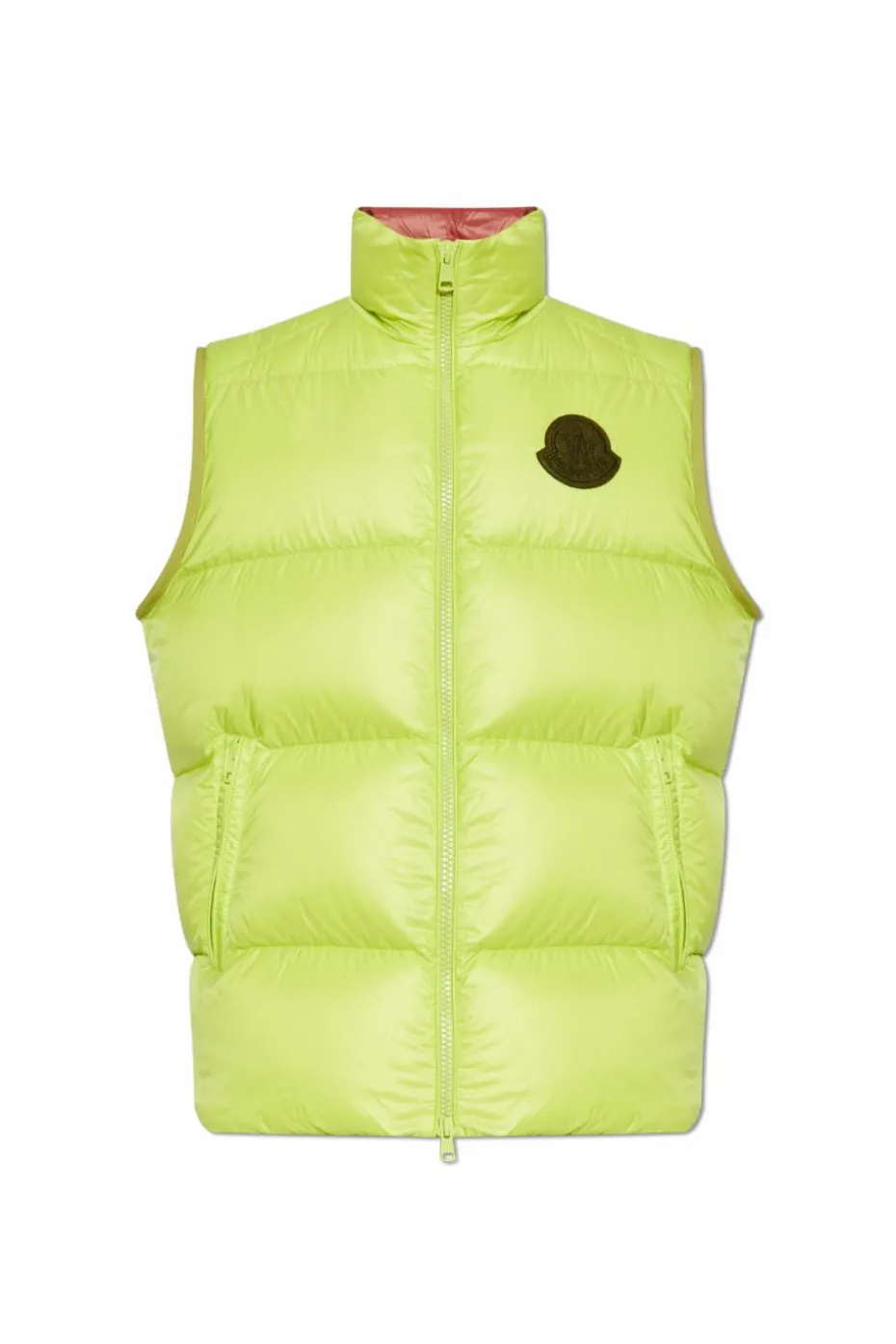 Moncler neonowy Puchowa kamizelka