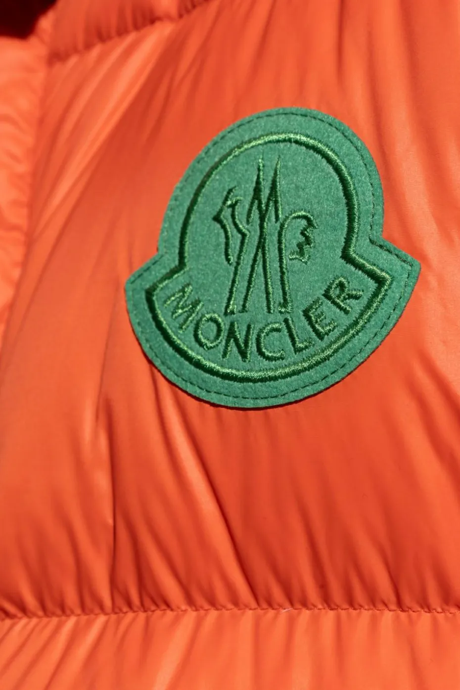 Moncler POMARAŃCZOWY Kurtka `Cyclone`