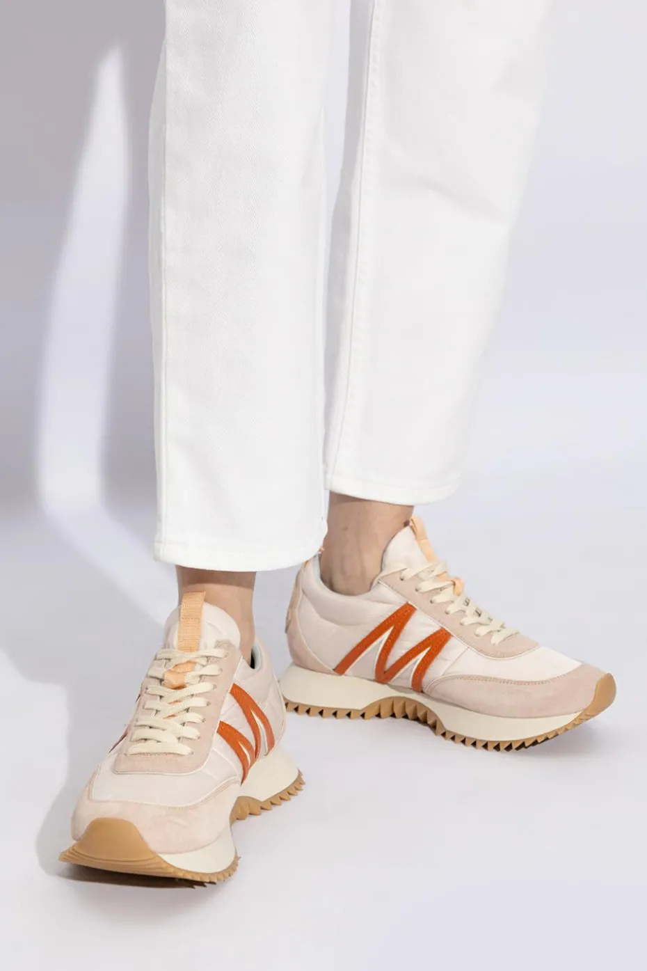 Moncler RÓŻOWY Buty sportowe ‘Pacey’