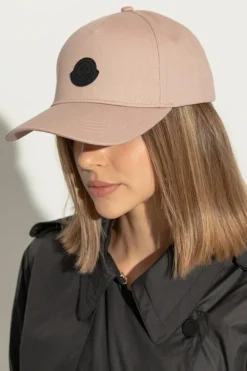 Moncler RÓŻOWY Czapka z daszkiem