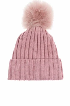 Moncler RÓŻOWY Czapka z pomponem