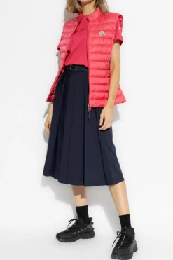 Moncler RÓŻOWY Kamizelka puchowa `Igens`