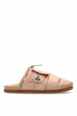 Moncler RÓŻOWY Klapki `Mon`
