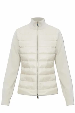 Moncler SZARY Kardigan ze stójką