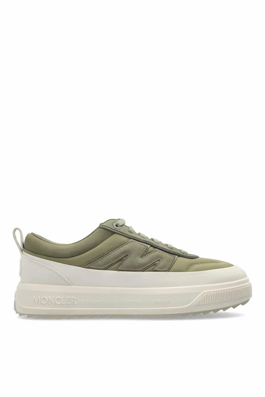 Moncler ZIELONY Buty sportowe z logo