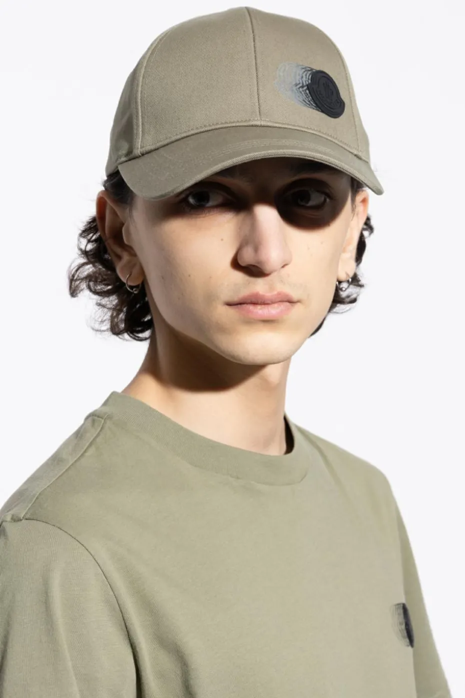 Moncler ZIELONY Czapka z daszkiem
