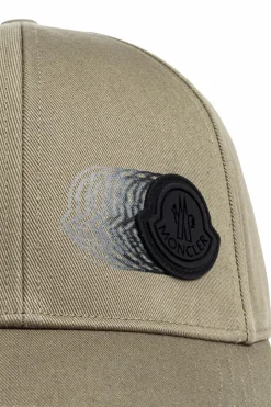 Moncler ZIELONY Czapka z daszkiem