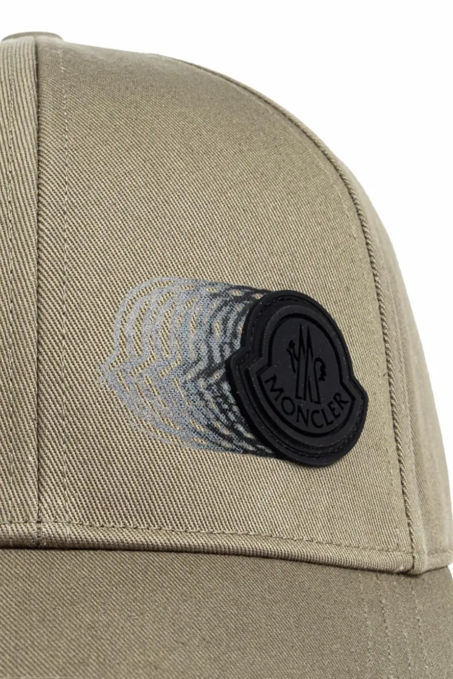Moncler ZIELONY Czapka z daszkiem