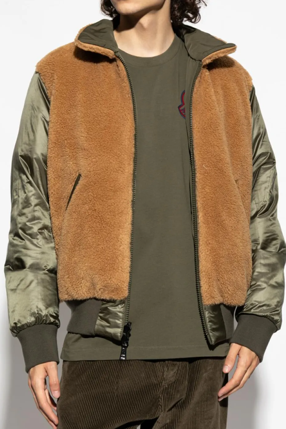 Moncler ZIELONY Dwustronna kurtka `Maulevrier`