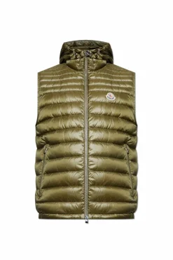 Moncler ZIELONY Kamizelka puchowa