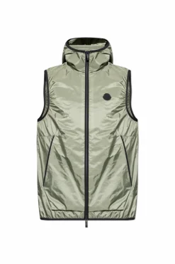 Moncler ZIELONY Kamizelka `Moretan`