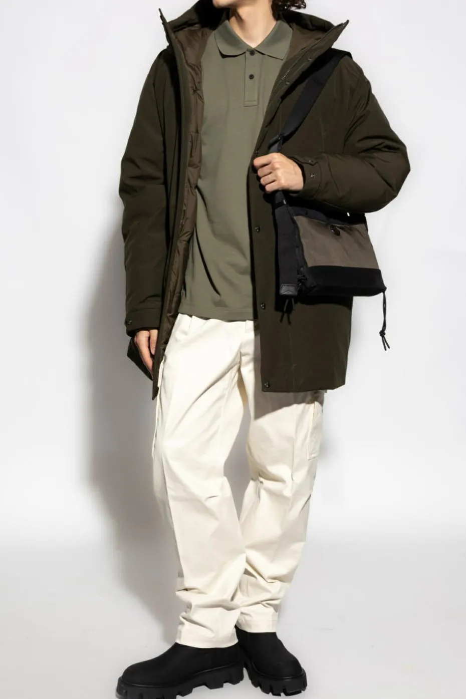 Moncler ZIELONY Kurtka puchowa `Livradois`