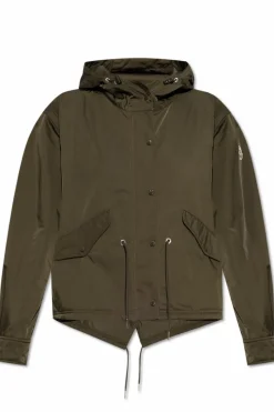Moncler ZIELONY Kurtka z kapturem ` Noizay`
