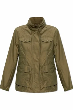 Moncler ZIELONY Kurtka z kapturem ‘Ilo’