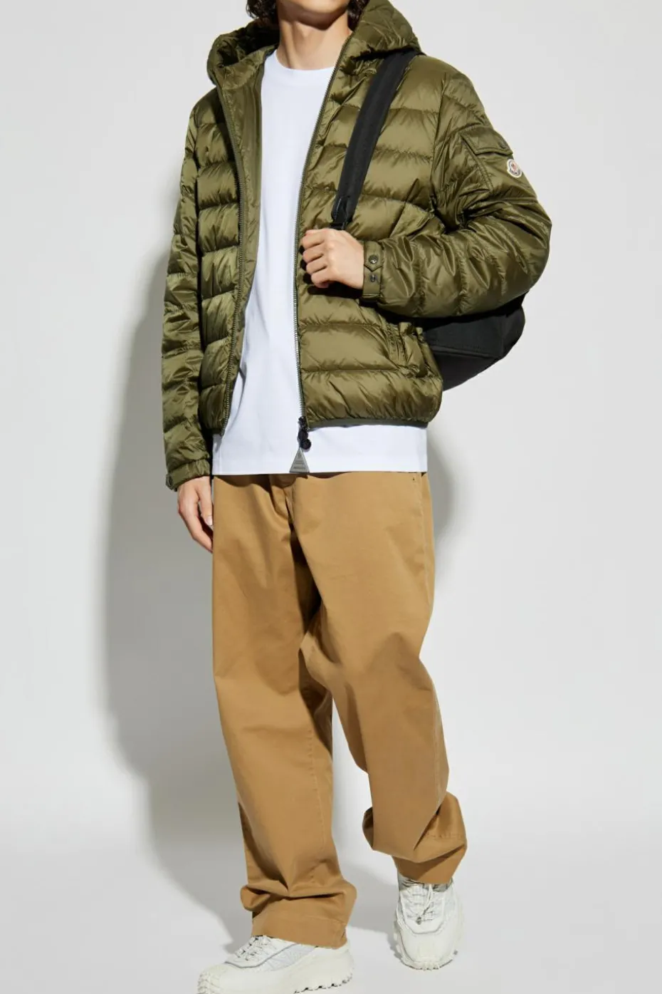 Moncler ZIELONY Kutka puchowa `Najan`