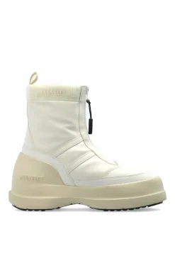 Moon Boot BIAŁY Śniegowce `MB Luna Zip`