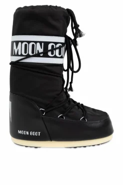 Moon Boot CZARNY Śniegowce `Icon Nylon`