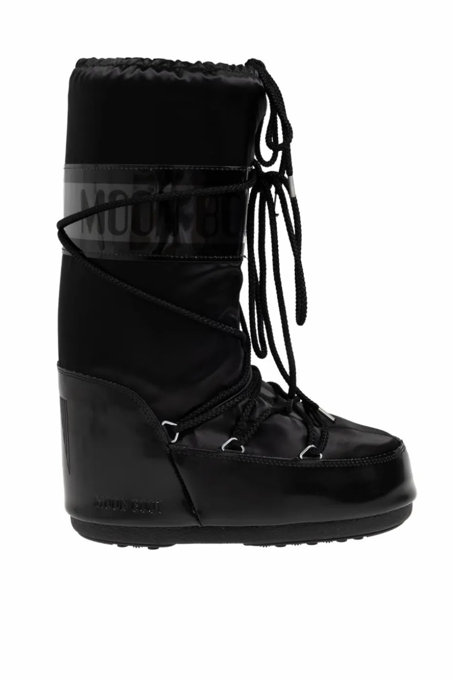 Moon Boot CZARNY Śniegowce `Icon Glance`