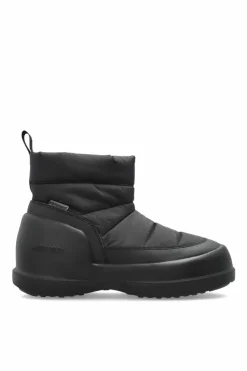 Moon Boot CZARNY Śniegowce ‘Mezzaluna Puffy’