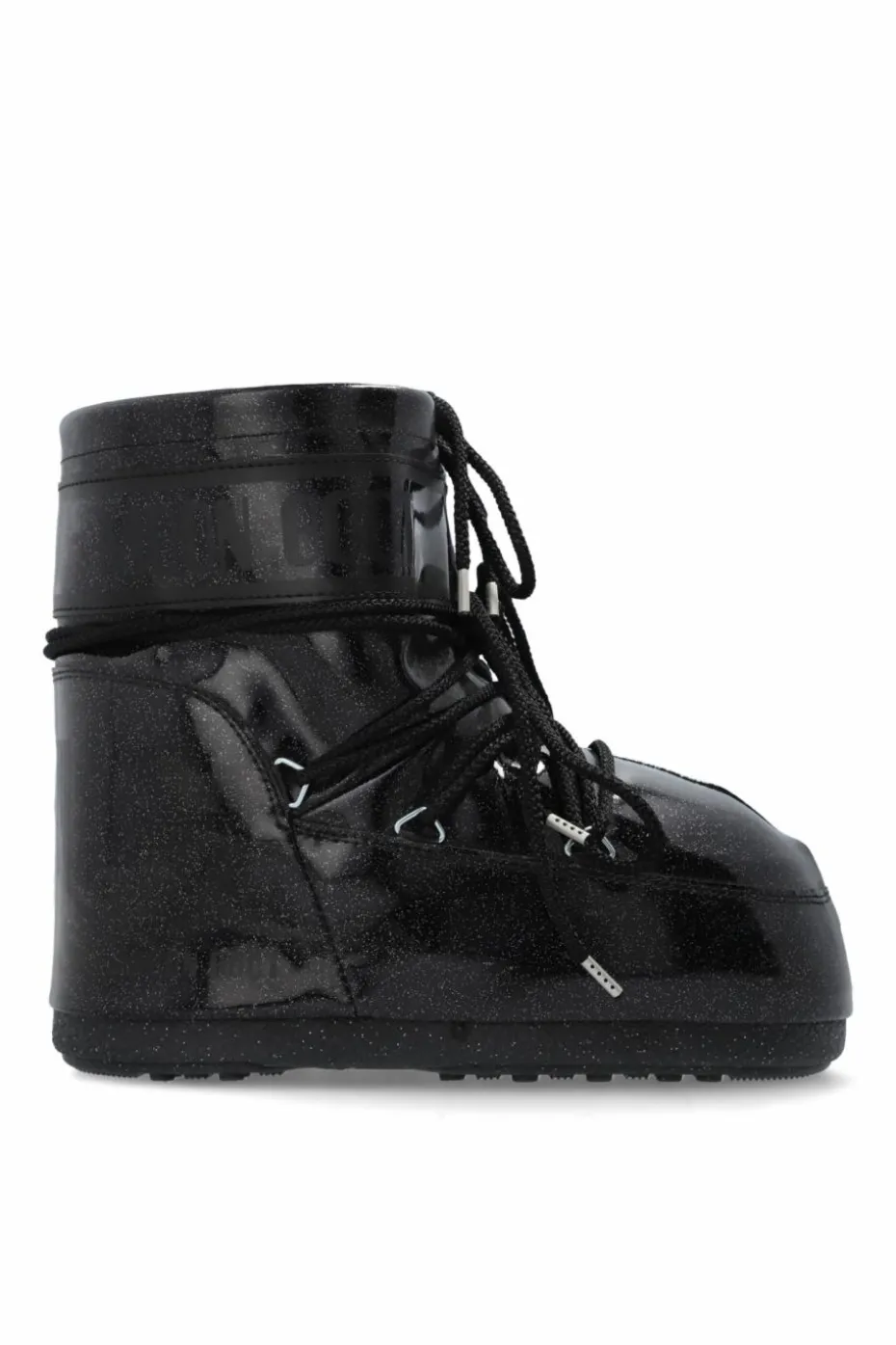 Moon Boot CZARNY Śniegowce `Mb Icon Low Glitter`
